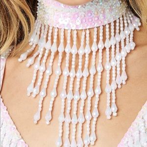 ISO ISO ISO SHIMMY SHIMMY IRIDESCENT PEARL NECKLACE FROM SHOP EASY RIGER